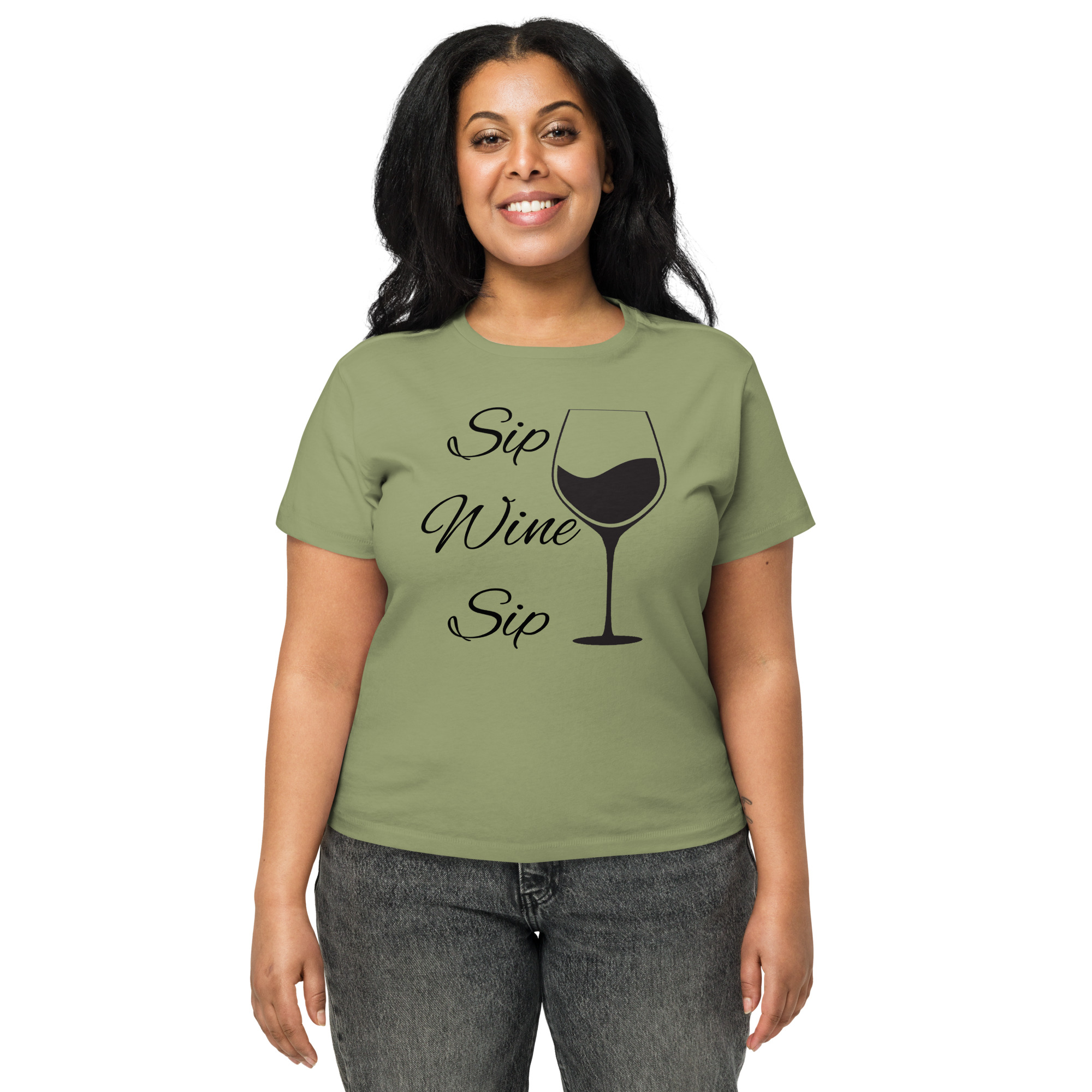 Women’s high-waisted t-shirt - Image 4