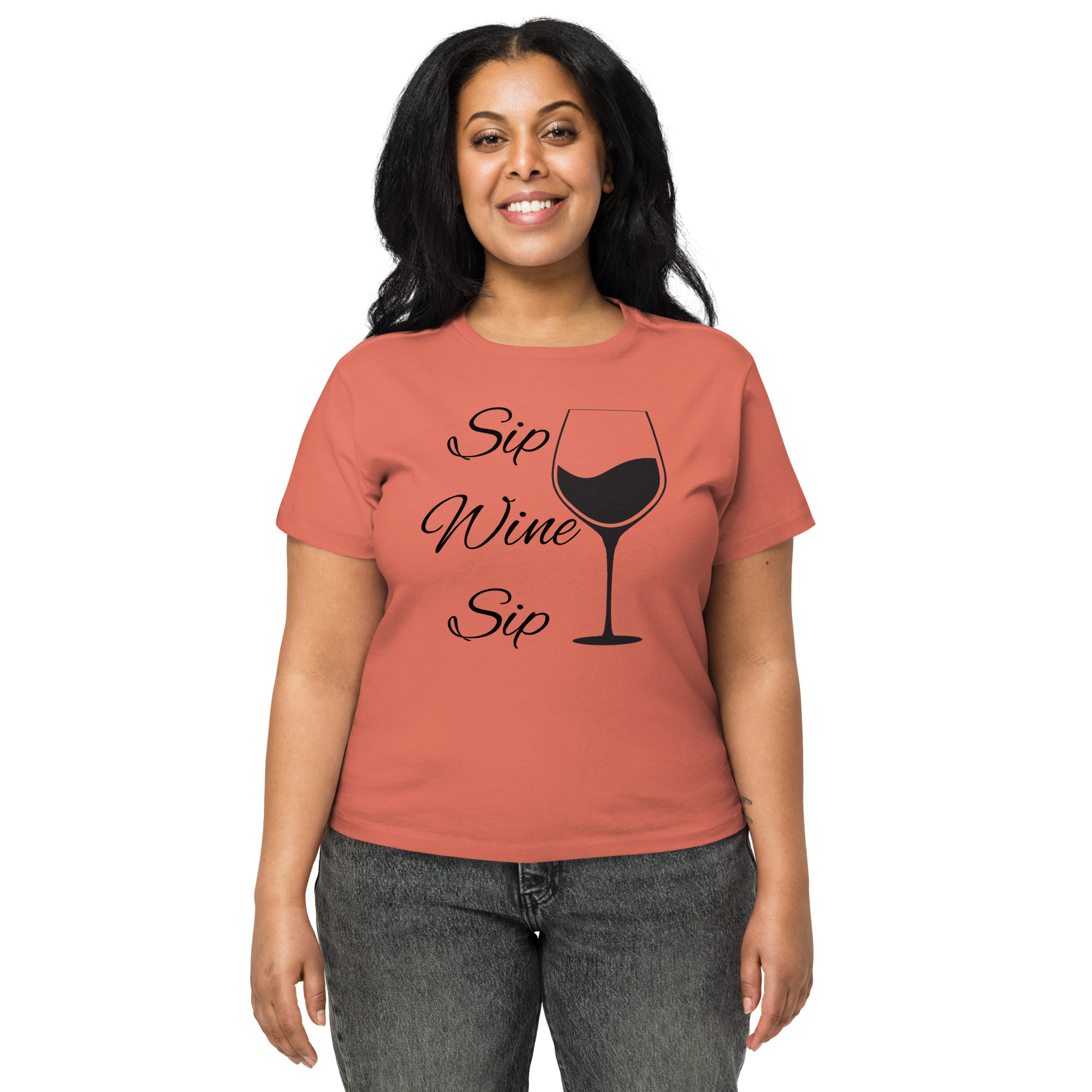 Women’s high-waisted t-shirt
